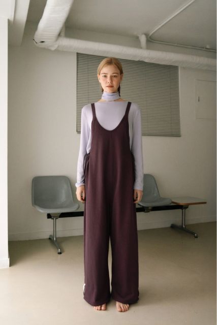 Holiday Fleece Accordion Jumpsuit