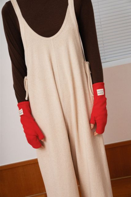 Holiday Organic Towel Terry Accordion Jumpsuit