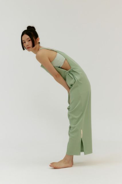 Yoga Rib Accordion Jumpsuit