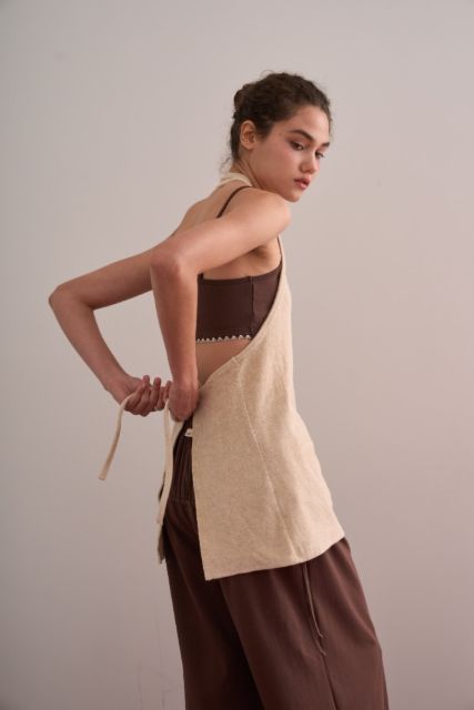 Organic Towel Terry Halter Cover Up